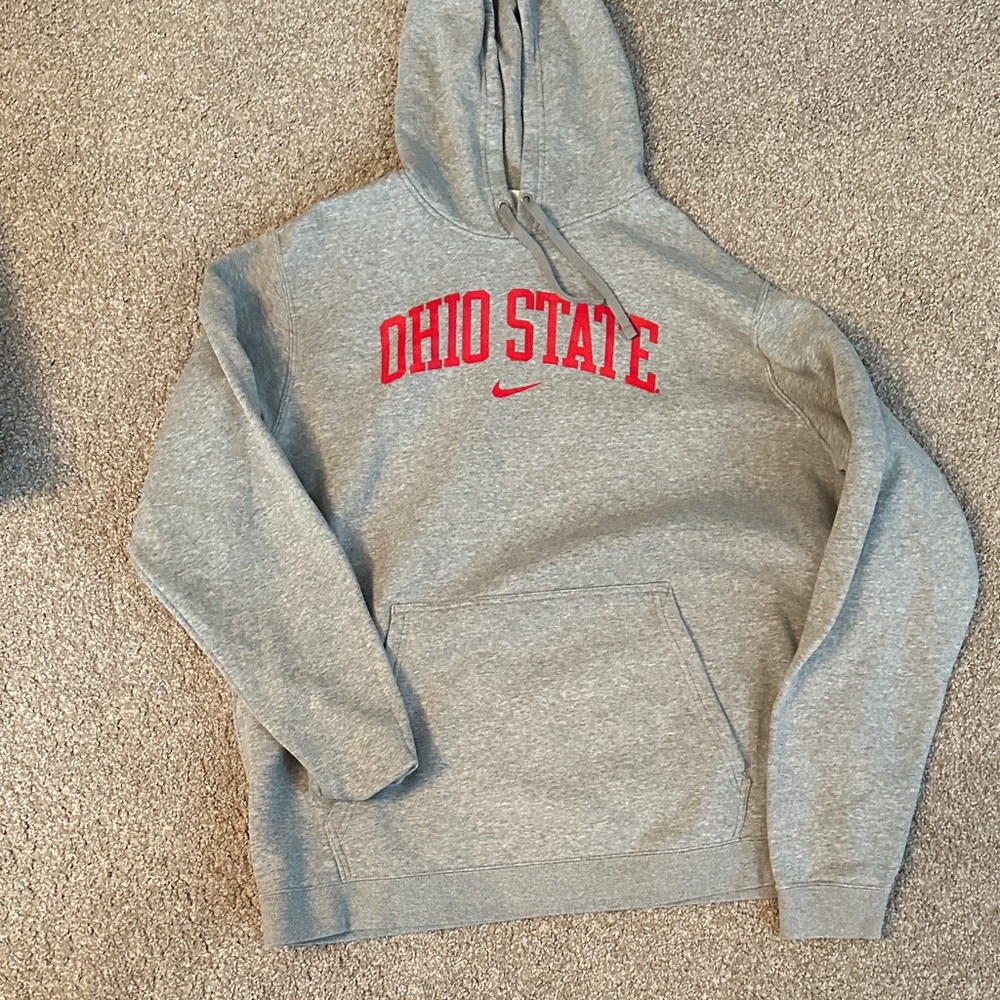 Nike Gray Ohio State Men's Sweater